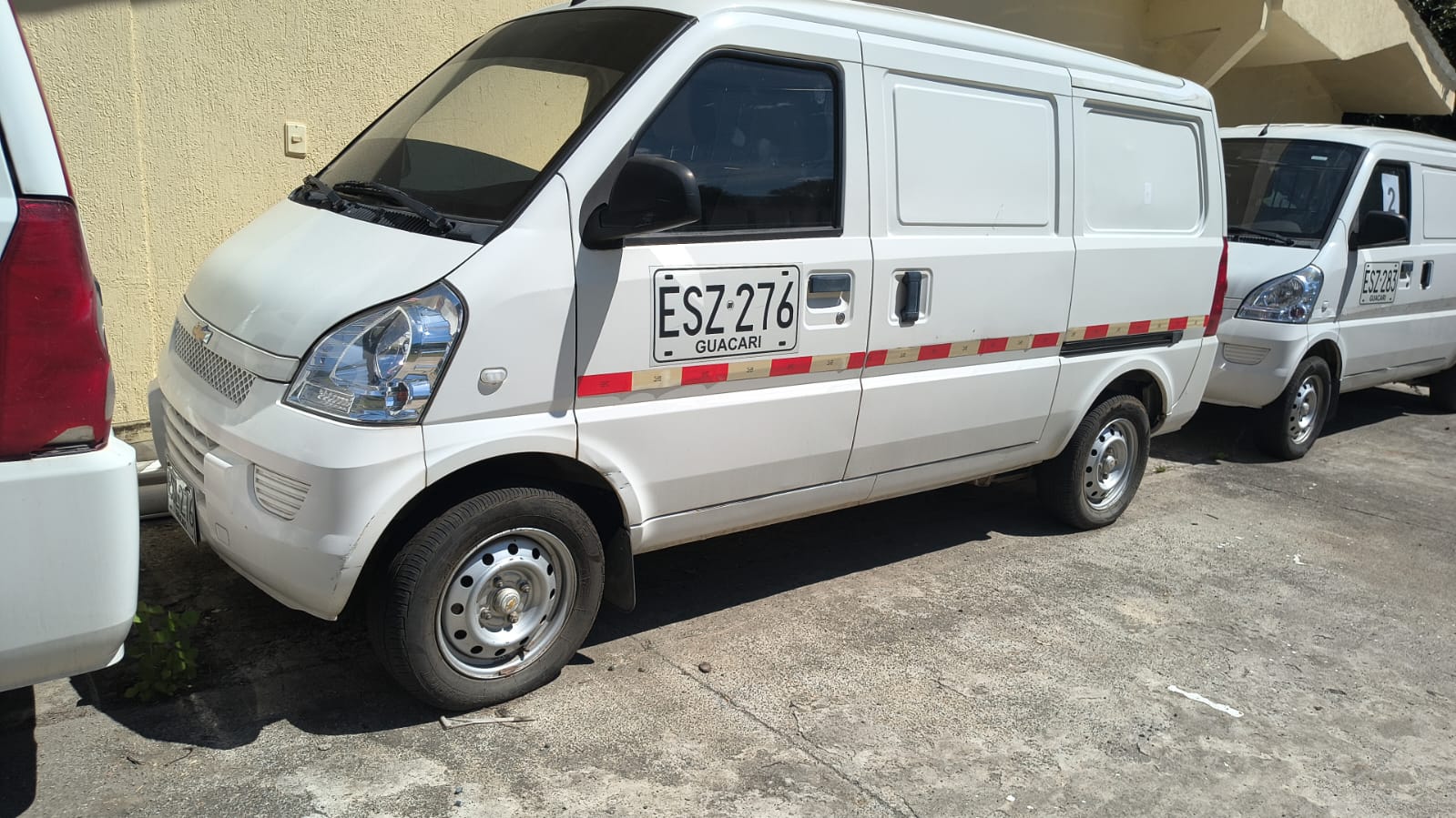 Lote #3 Chevrolet Van Cargo Plus Mt 1200 CC